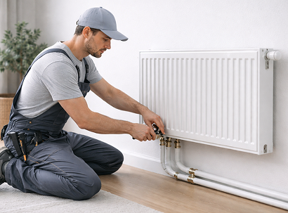 Apkures uzstādīšana